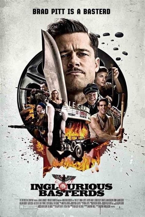 Movie Artwork Movie Poster Art New Poster Inglourious Basterds