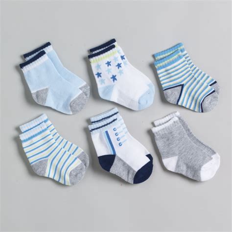 For versatile shoes, socks & booties with classic styling and contemporary elegance, visit marks and spencer. Little Wonders Newborn Boy's 6 Pack Assorted Print Shoe ...