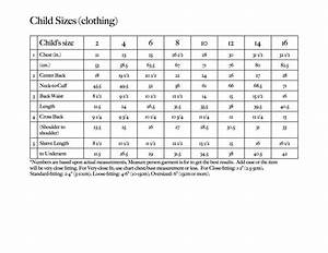 Home Goodknit Kisses Size Chart For Kids Clothing Size Chart Baby
