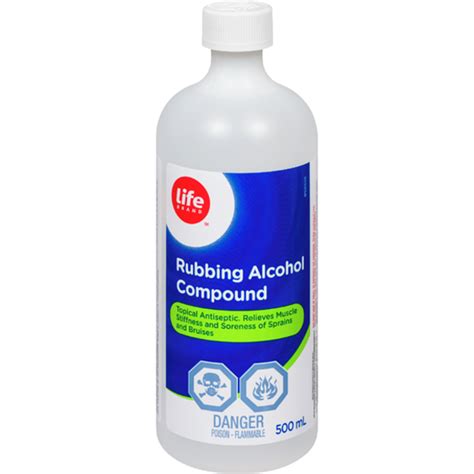 Life Brand Rubbing Alcohol Compound 500 Ml Instacart