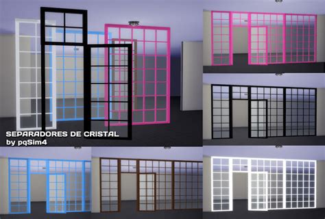 My Sims 4 Blog Decorative Glass Room Dividers By Pqsim4