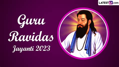 Festivals And Events News When Is Guru Ravidas Jayanti 2023 Know Date