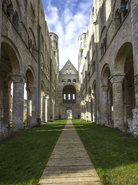 A Beautiful Ruin Jumièges Abbey In Normandy France Pen Lens And