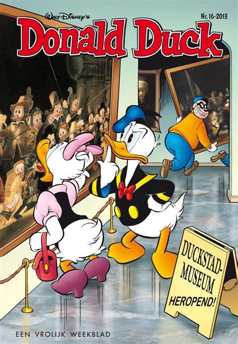 Rijksmuseum Trots Op Cover Van Museumeditie Donald Duck Kids En