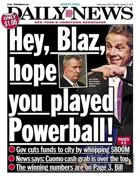 New York Daily News Front Pages Of 2016 New York Daily News Daily