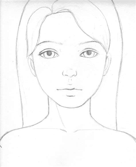 Как нарисовать лицо девушки карандашом поэтапно для начинающих фото Как нарисовать Портрет