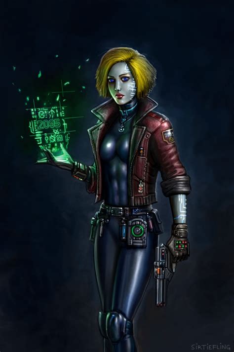 2095 Android Technomancer By Sirtiefling On Deviantart