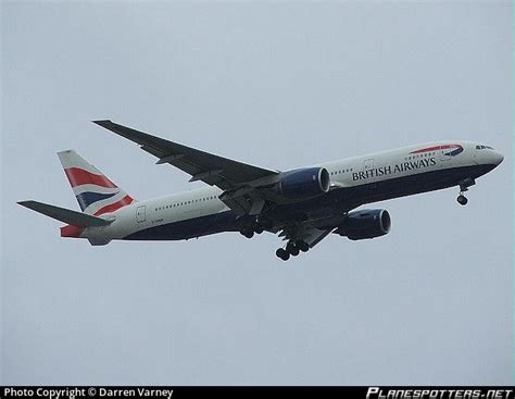 G Ymmc British Airways Boeing 777 236er Photo By Darren Varney Id