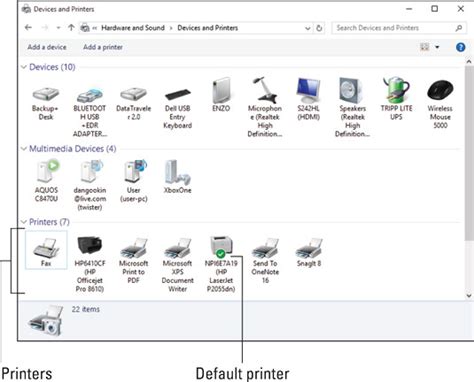 How To Find Printers In Windows On Your Pc Dummies