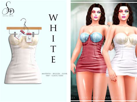 Second Life Marketplace Sentinus Lexi Dress White