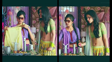 Kriti Sanon Bollywood Movie Heropanti Hot Navel Cleavage Pics Hd Caps