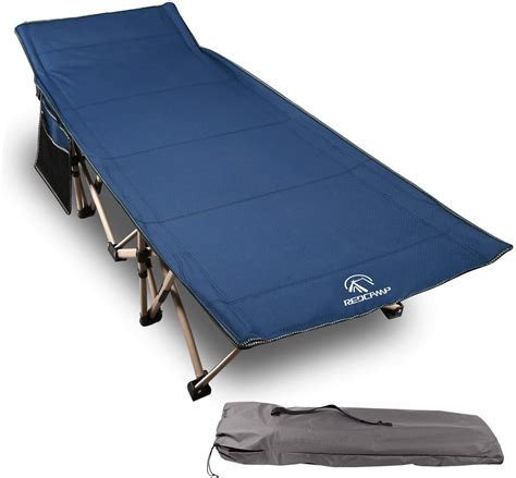 Redcamp Folding Camping Cots For Adults 500lbs Double Layer Oxford
