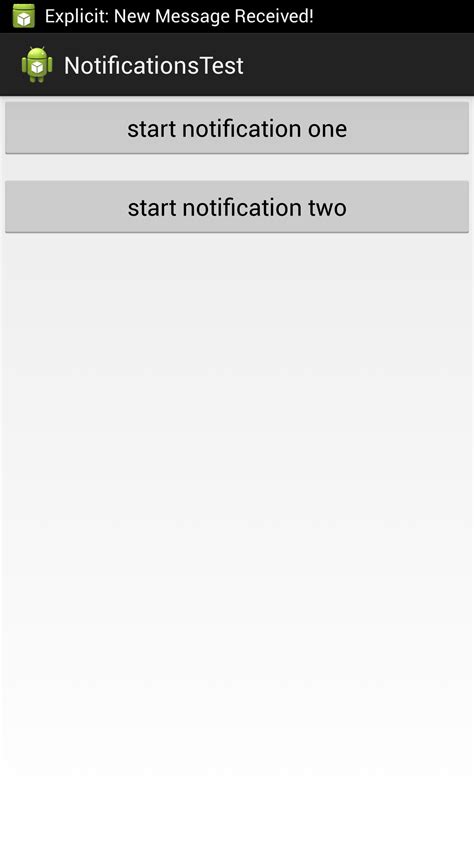 Android Notifications Example Android Tech