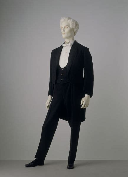 Cutaway coat, trousers, and waistcoat. A Century of Sartorial Style: A Visual Guide to 19th ...