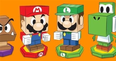 Papermau Nintendo S Official Papercraft Colection By Mario And Luigi