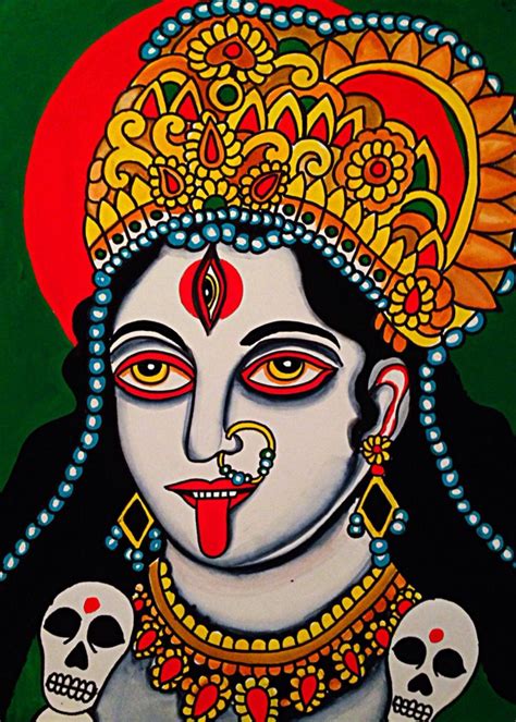 Bhairavi By A Robert Ryan 2014 Hindu Art Kali Goddess Kali Tattoo