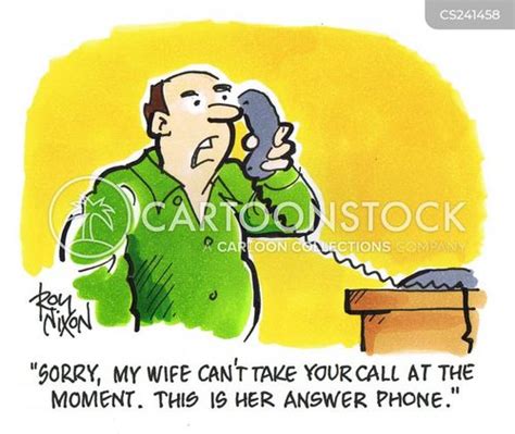 Answer Phone Cartoons And Comics Funny Pictures From Cartoonstock