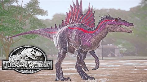 Inspinedoraptor Vs Malusaurus Albino T Rex Albertosaurus Jurassic World Evolution Youtube