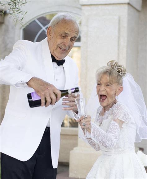 on their 59th anniversary couple recreates wedding photoshoot