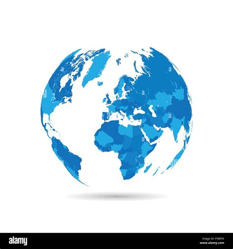 World Map Countries Vector Illustration Globe Stock Vector Image And Art