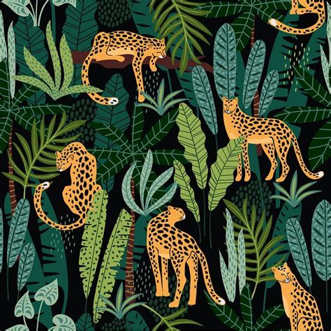 15 Tropical Animal Print Wallpaper Ideas