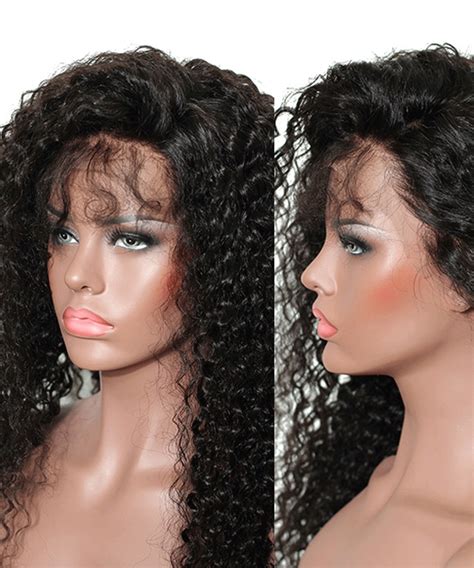 Msbuy Undetected Lace Frontal Wigs For Black Women Deep Curly