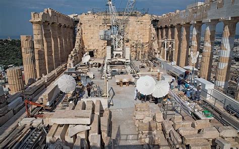 Greece Is Shares Details On The Restoration Of The Parthenon Greek