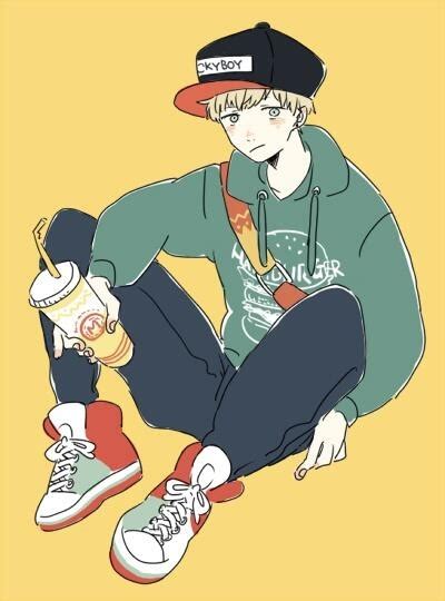 Adorable Skater Anime Boys Picture 184734