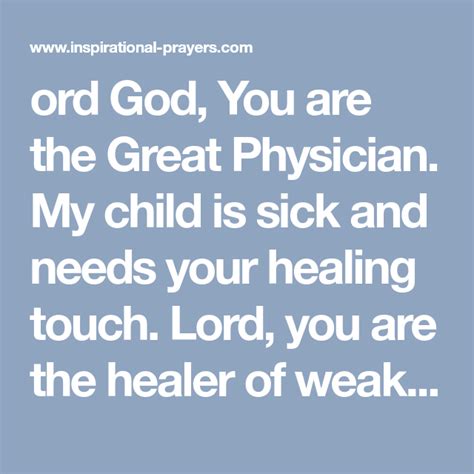 Wise sayings is a database of thousands of inspirational, humorous, and thoughtful quotes, sorted by category for your enjoyment. Pin by Mandamareep on Worship in 2020 | Prayer for sick friend, Prayers for sick child, Prayers ...