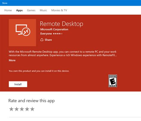 Microsoft Remote Access App Setup