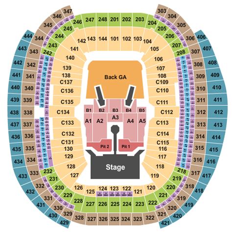 Allegiant Stadium Las Vegas Raiders Seating Chart Your 3d Tour Of