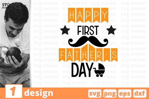 1 happy first fathers day svg bundle father s day quotes cricut svg by svgocean thehungryjpeg