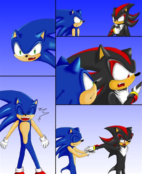Sonic And Shadow By Crazybandit1 On Deviantart