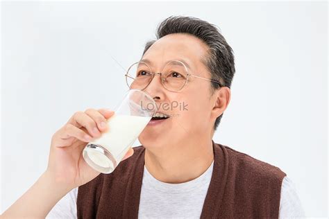 Old People Drink Milk Picture And Hd Photos Free Download On Lovepik