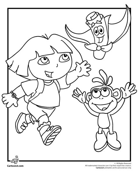 When you change the headlight on your explorer, it is important to not touch the glass part of the bulb with your fingers because the oil from your fingertips will cause that part of the bulb to burn hotter, which. Dora And Diego Coloring Pages Free - Coloring Home