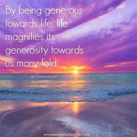 Generosity Is One Of The Best Kept Secrets To Becoming One Of The