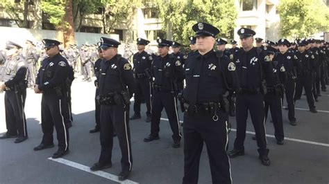 san jose police hold ceremony for officers killed on duty abc7 san francisco