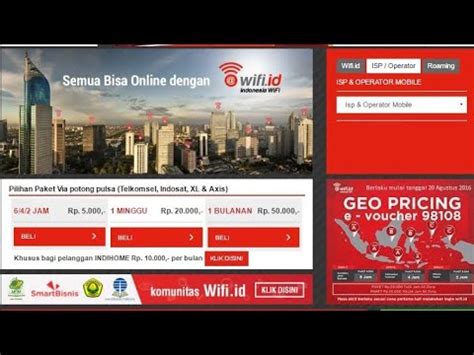 Bila di rumah anda terdapat wifi gratis ataupun wifi publik seperti wifi.id atau biznetwifi, namun sinyal tersebut hilang begitu masuk rumah cukup menyebalkan bukan. Cara nembak Wifi.id menggunakan TP-Link WA7210N - YouTube