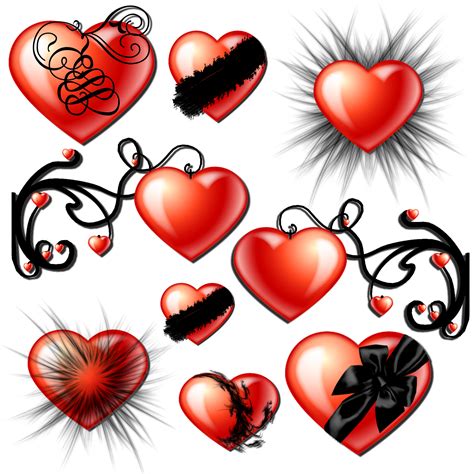 St Valentin Coeurs Png En Kit Hearts Corazones Png