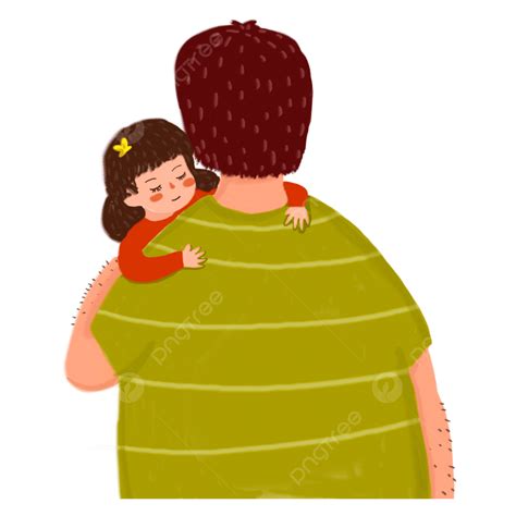 Dibujos Animados Dibujados A Mano De Padres E Hijas Png Ilustración