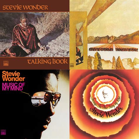 10 Awesome Stevie Wonder Album Covers