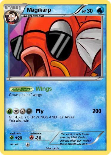 Pokémon Magikarp 1425 1425 Wings My Pokemon Card