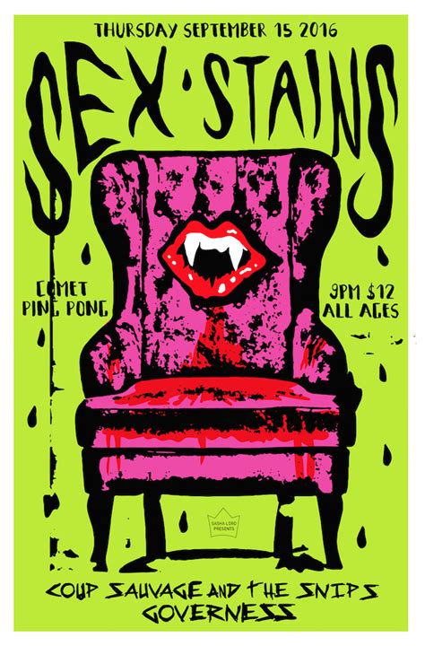 This Week At Comet Ping Pong Sex Stains Coup Sauvage And The Snips Governess Mykki Blanco