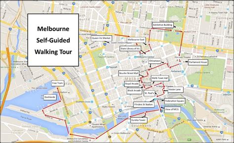 Melbourne Attractions Map Free Pdf Tourist City Tours Map Melbourne 2024