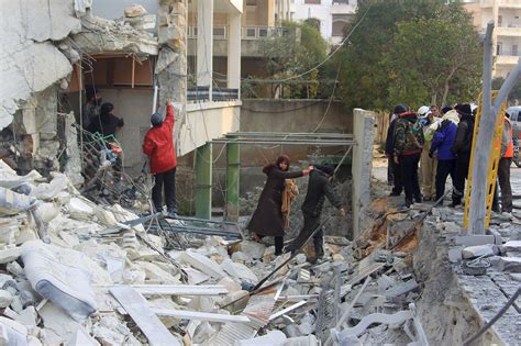 Russian Airstrikes In Syria Blamed For Scores Of Civilian Deaths The