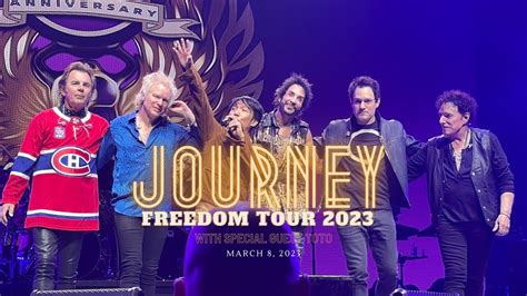 Journey Freedom Tour 2023 With Special Guest Toto Live In Montréal 4k