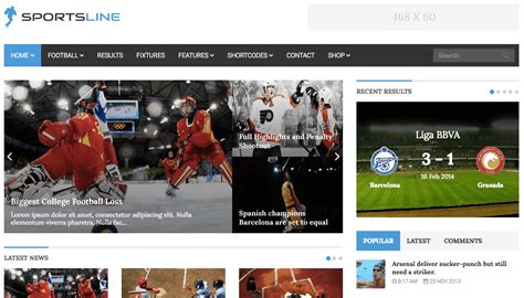 Watch free series, tv shows, cartoons, sports, and premium hd movies on the most popular streaming bookmark the best free streaming sites list now! 15+ Best Sports WordPress Themes - WPExplorer
