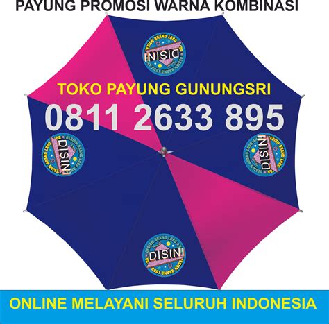 0811 2633 895 Payung Cetak Logo Custom Bangka Belitung Toko Payung