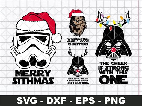 Star Wars Christmas SVG | Vectorency