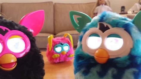 My Daughters Furby Collection Youtube
